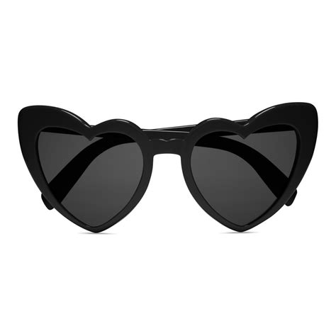 ysl heart glasses